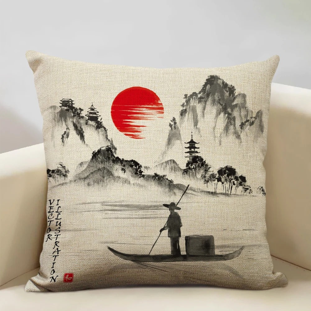 ZenScape - Japansk inspirerede dekorative puder