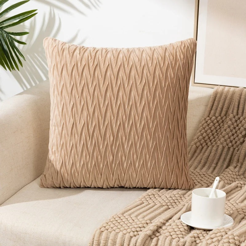BeautyNest - Plysset dekorative puder til elegant komfort