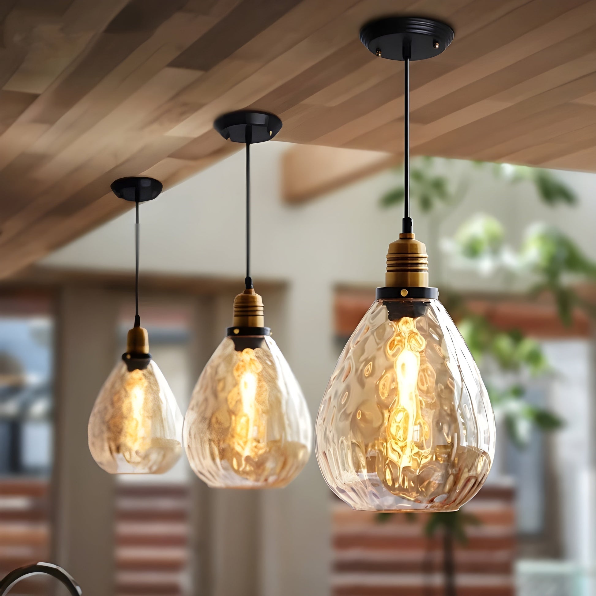 ForgeGlow Industriel Pendellampe