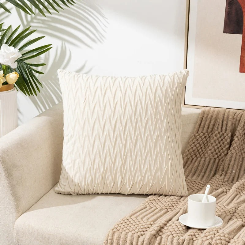 BeautyNest - Plysset dekorative puder til elegant komfort
