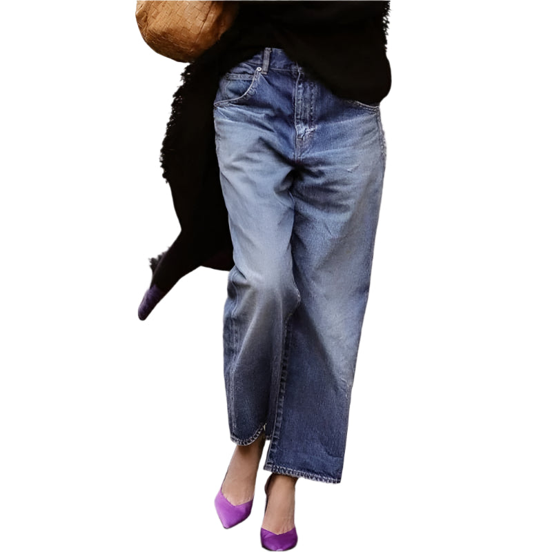 Marta - Afslappede jeans med brede ben for ubesværet stil
