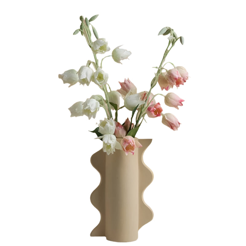 Minimalistisk Harmony-vase – Elegant keramisk design til elegante blomsterarrangementer