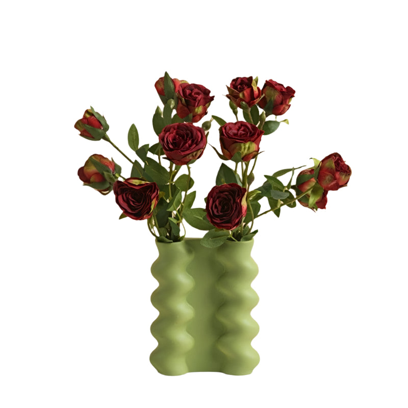 Minimalistisk Harmony-vase – Elegant keramisk design til elegante blomsterarrangementer