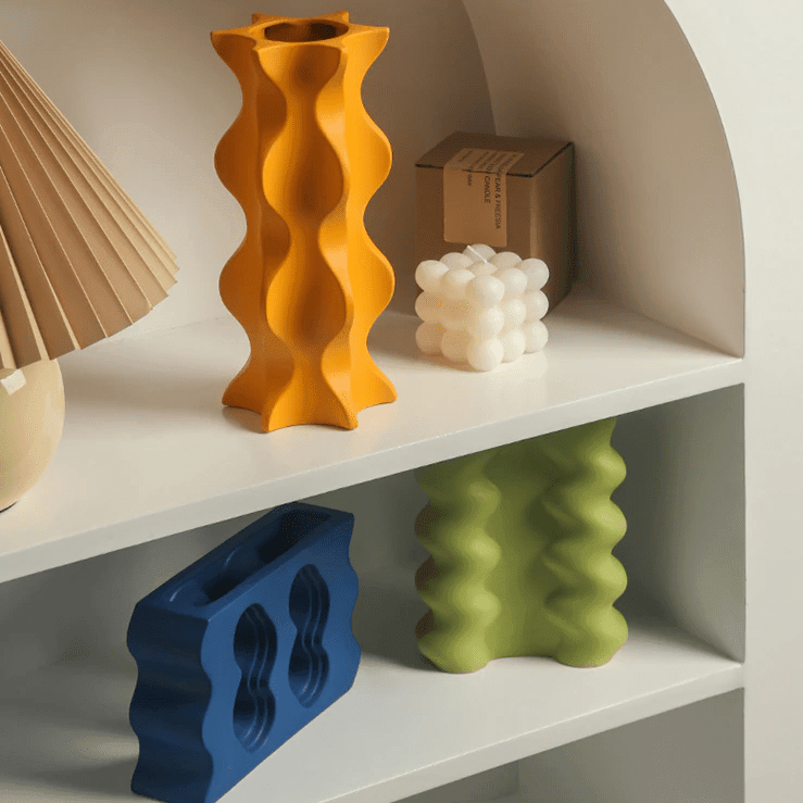 Minimalistisk Harmony-vase – Elegant keramisk design til elegante blomsterarrangementer