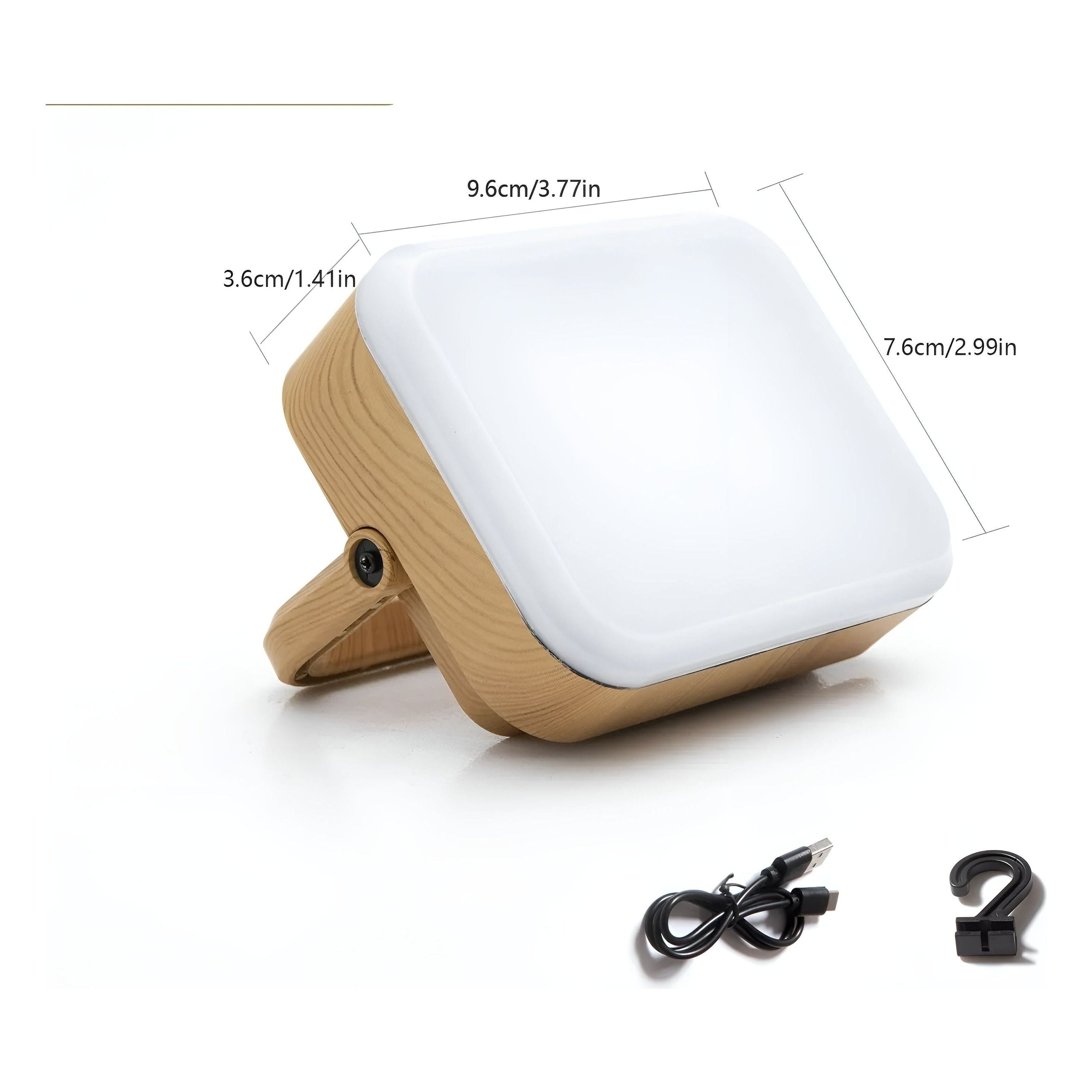 MagnaGlow – Magnetisk genopladelig LED-lampe med afrundet, kompakt design