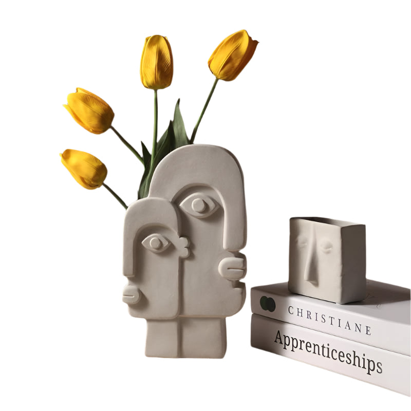 Artiface Keramisk Skulpturvase – Moderne Dekorativ Vase