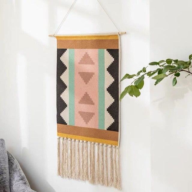 Moderne Geometrisk Væggkunst