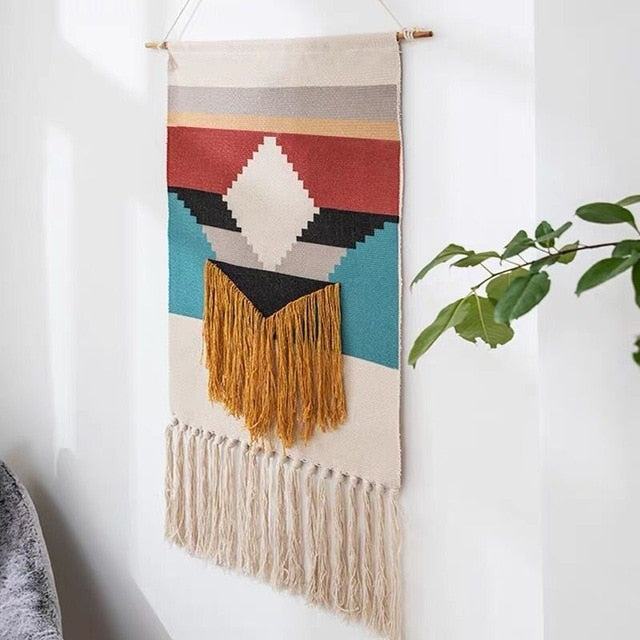 Moderne Geometrisk Væggkunst