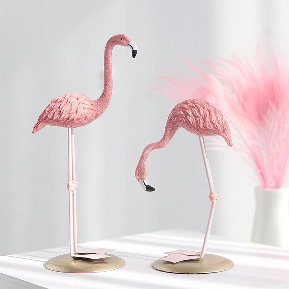 FlamingoGrace Elegante Flamingo Havestatuer