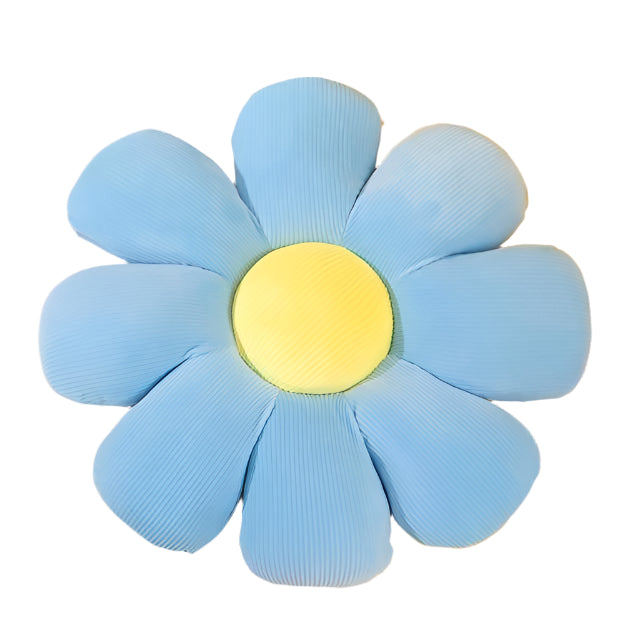 PetalPuff Blomsterformet Pude – Legende Komfort og Farverig Hygge