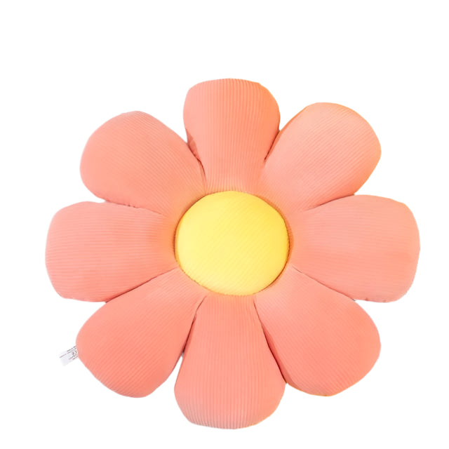 PetalPuff Blomsterformet Pude – Legende Komfort og Farverig Hygge