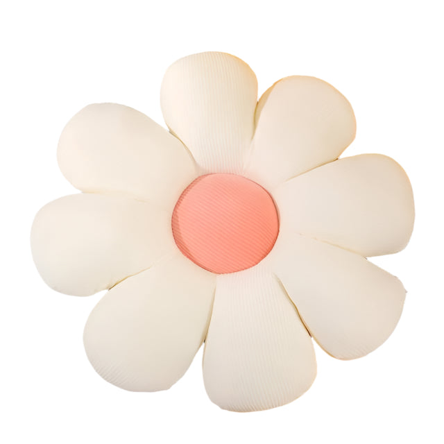 PetalPuff Blomsterformet Pude – Legende Komfort og Farverig Hygge