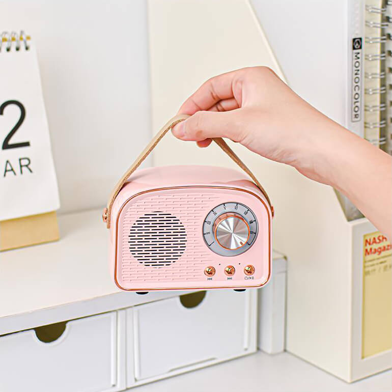 RetroSound Bluetooth Højttaler med FM Radio