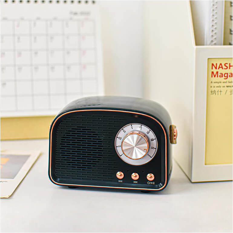 RetroSound Bluetooth Højttaler med FM Radio
