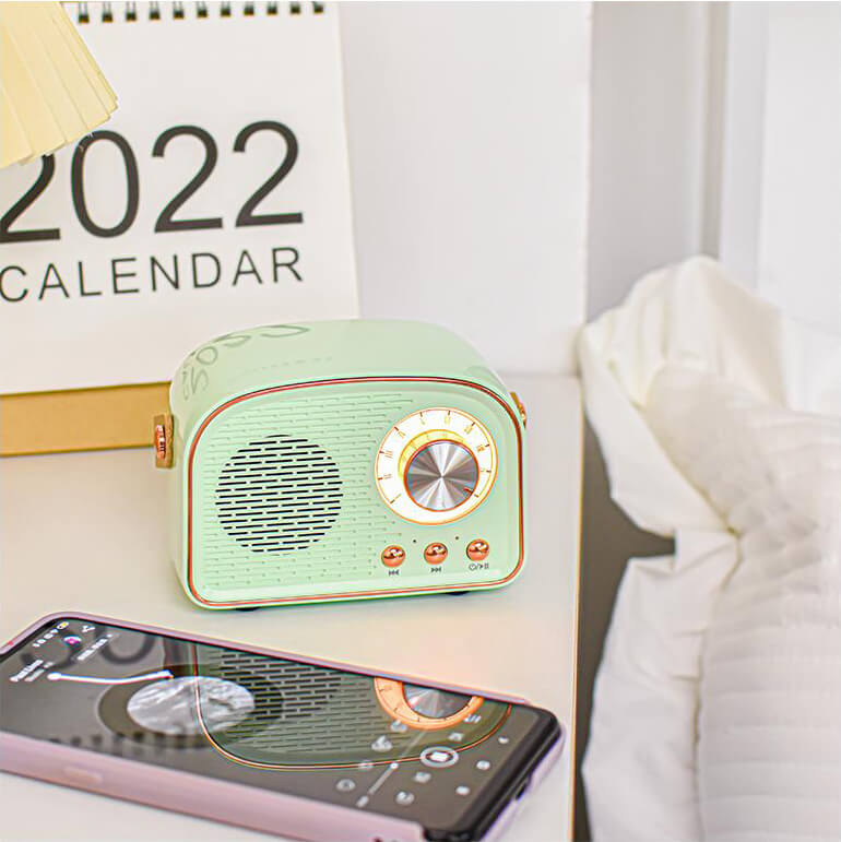 RetroSound Bluetooth Højttaler med FM Radio
