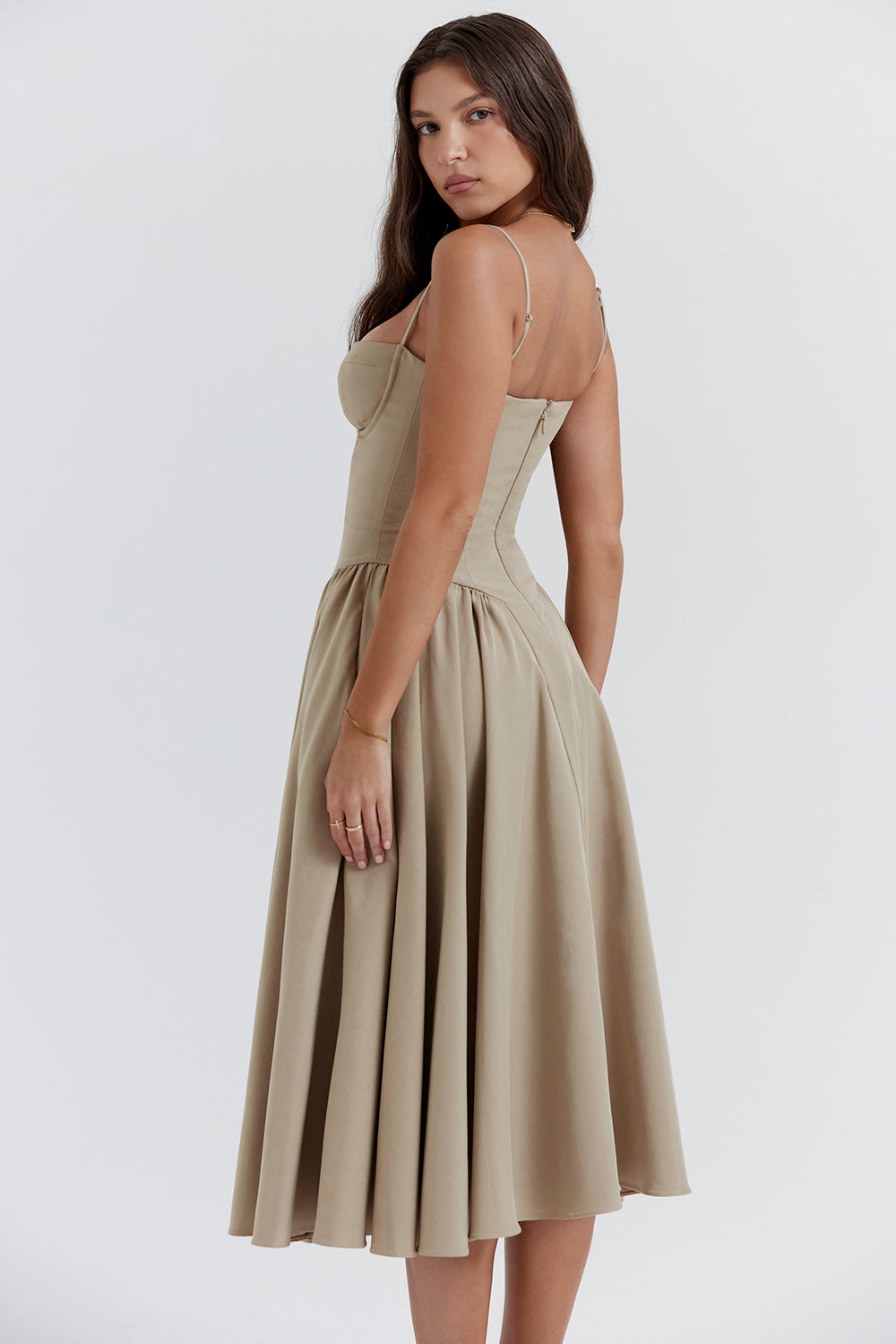 Élodie Refined Midi-kjole