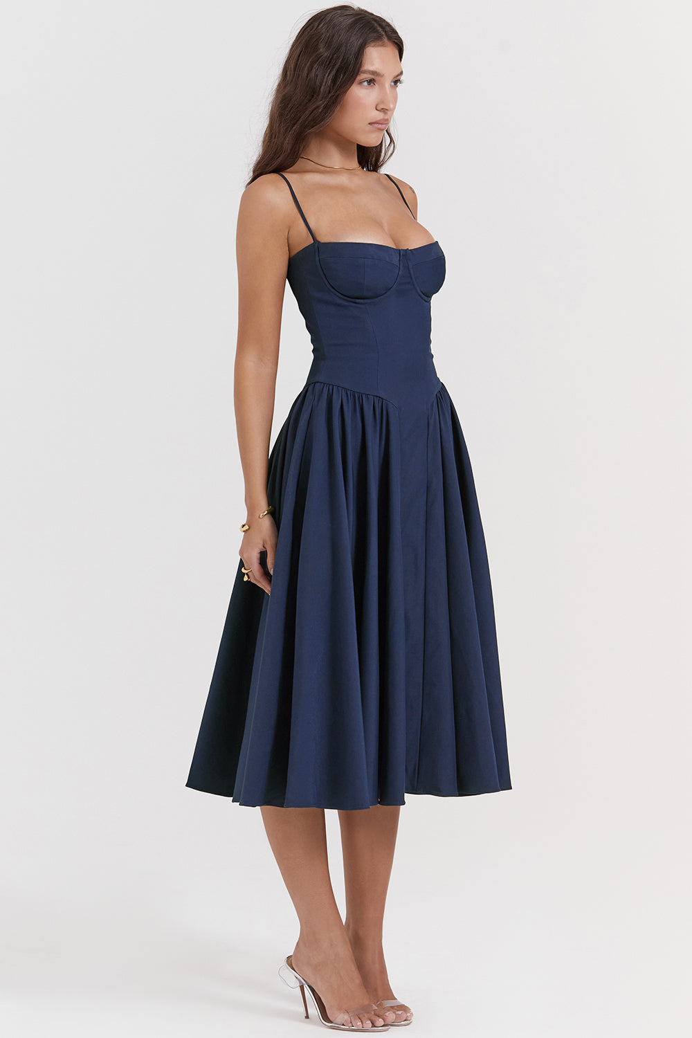 Élodie Refined Midi-kjole