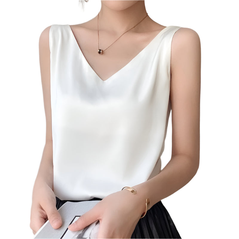 Clara | Elegant Dame-Top med Tidløst Design