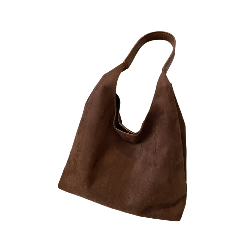 Flora - Minimalistisk Hobo skuldertaske til kvinder