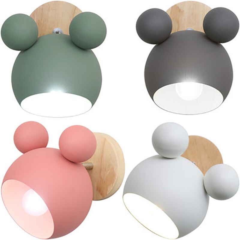 Glownest Moderne LED-væglampe til børneværelser